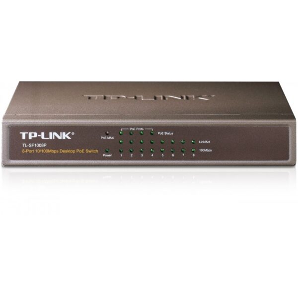 TP-LINK 8-port 10/100 Unmanaged PoE Switch - Image 2